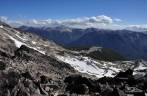 Trecho final da subida do Cerro Falkner, no Parque Lanin, na região de San Martín de Los Andes, na Argentina